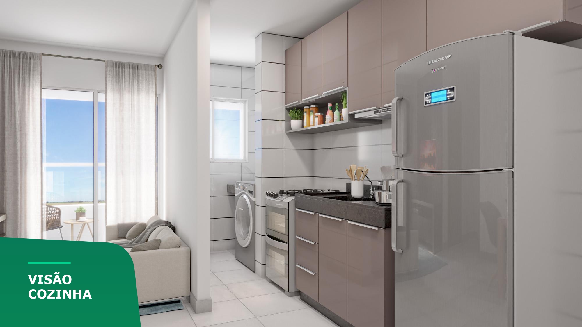 Imagem Apartamento com 2 Quartos à Venda, 48 m²em Chácara Espraiado - Franca
