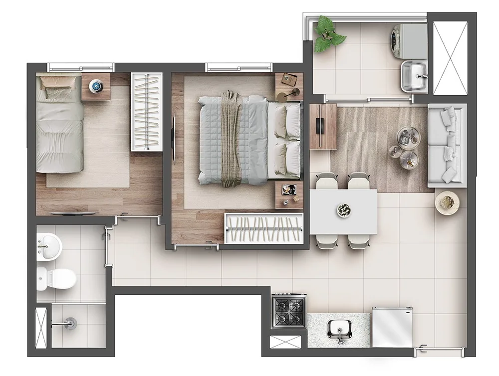 Imagem Apartamento com 2 Quartos à Venda, 42 m²em Santana - São Paulo Imagem Apartamento com 2 Quartos à Venda, 42 m²em Santana - São Paulo
