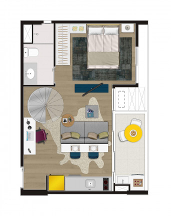 Imagem Cobertura com 1 Quarto à Venda, 72 m² em Sumarezinho - São Paulo Imagem Cobertura com 1 Quarto à Venda, 72 m² em Sumarezinho - São Paulo