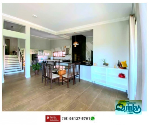 Imagem Casa de Condomínio com 4 Quartos à Venda, 280 m² em Condomínio Quintais de Campo largo - Araçoiaba da Serra Imagem Casa de Condomínio com 4 Quartos à Venda, 280 m² em Condomínio Quintais de Campo largo - Araçoiaba da Serra