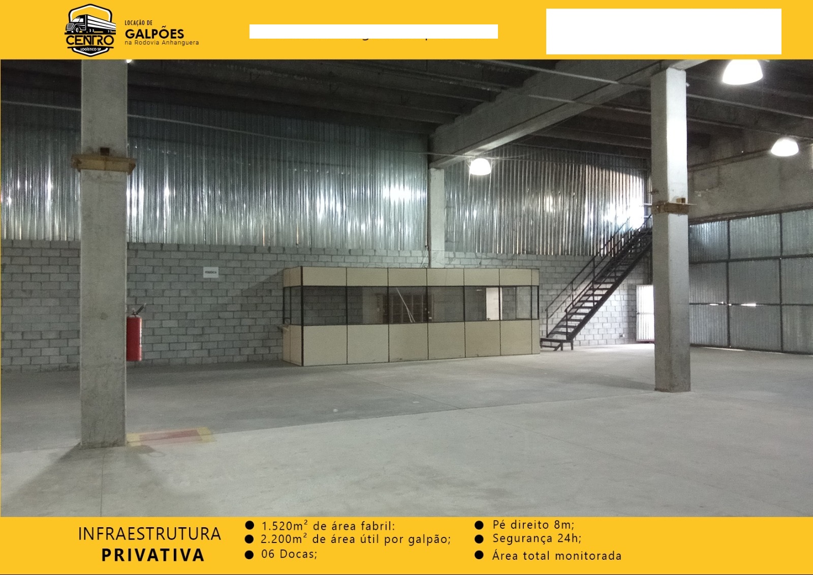 Imagem Galpão para Alugar, 760 m² em Parque Anhangüera (São Domingos) - São Paulo