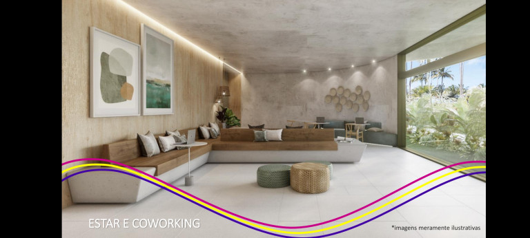 Imagem Apartamento com 1 Quarto à Venda, 28 m² em Muro Alto - Ipojuca