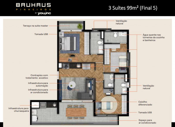 Imagem Apartamento com 2 Quartos à Venda, 69 m² em Pinheiros - São Paulo Imagem Apartamento com 2 Quartos à Venda, 69 m² em Pinheiros - São Paulo