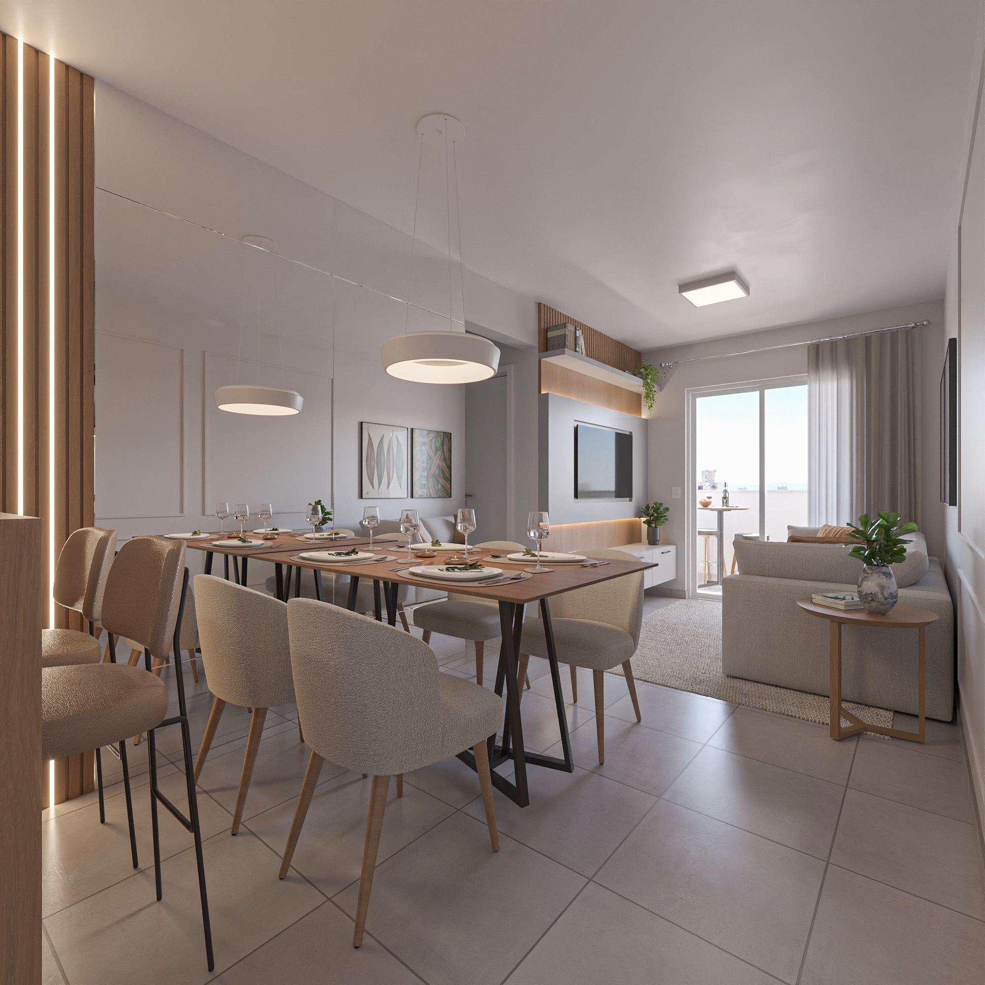 Imagem Apartamento com 2 Quartos à Venda, 55 m²em Humaitá - Tubarão