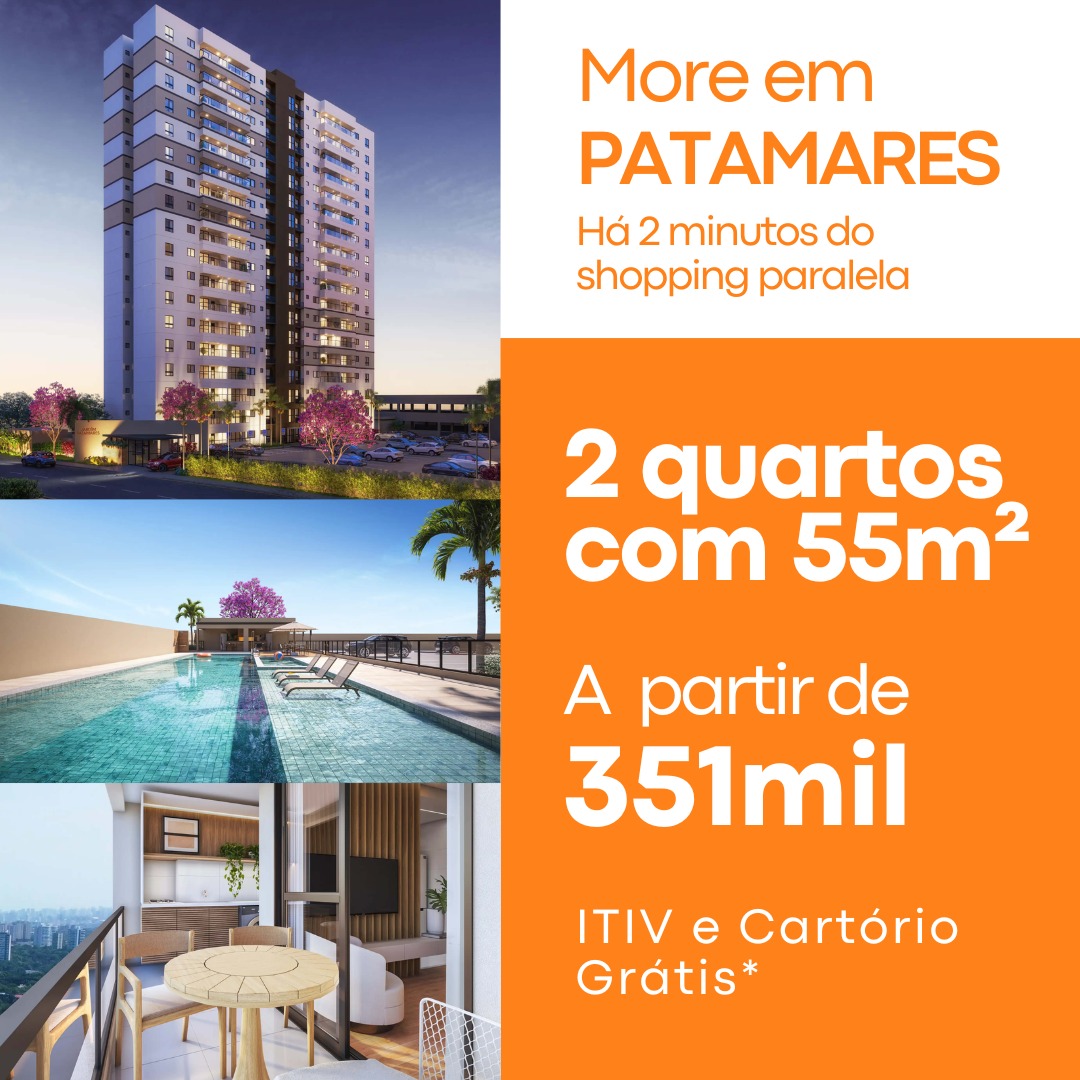 Imagem Apartamento com 4 Quartos à Venda, 64 m²em Piatã - Salvador Imagem Apartamento com 4 Quartos à Venda, 64 m²em Piatã - Salvador