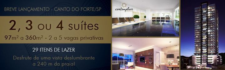 Imagem do condomínio Condomínio Contemplare Residence - Canto Do Forte - Praia Grande - SP