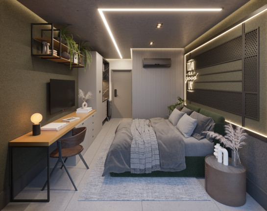 Imagem Flat com 1 Quarto à Venda,  em Cabo Branco - João Pessoa