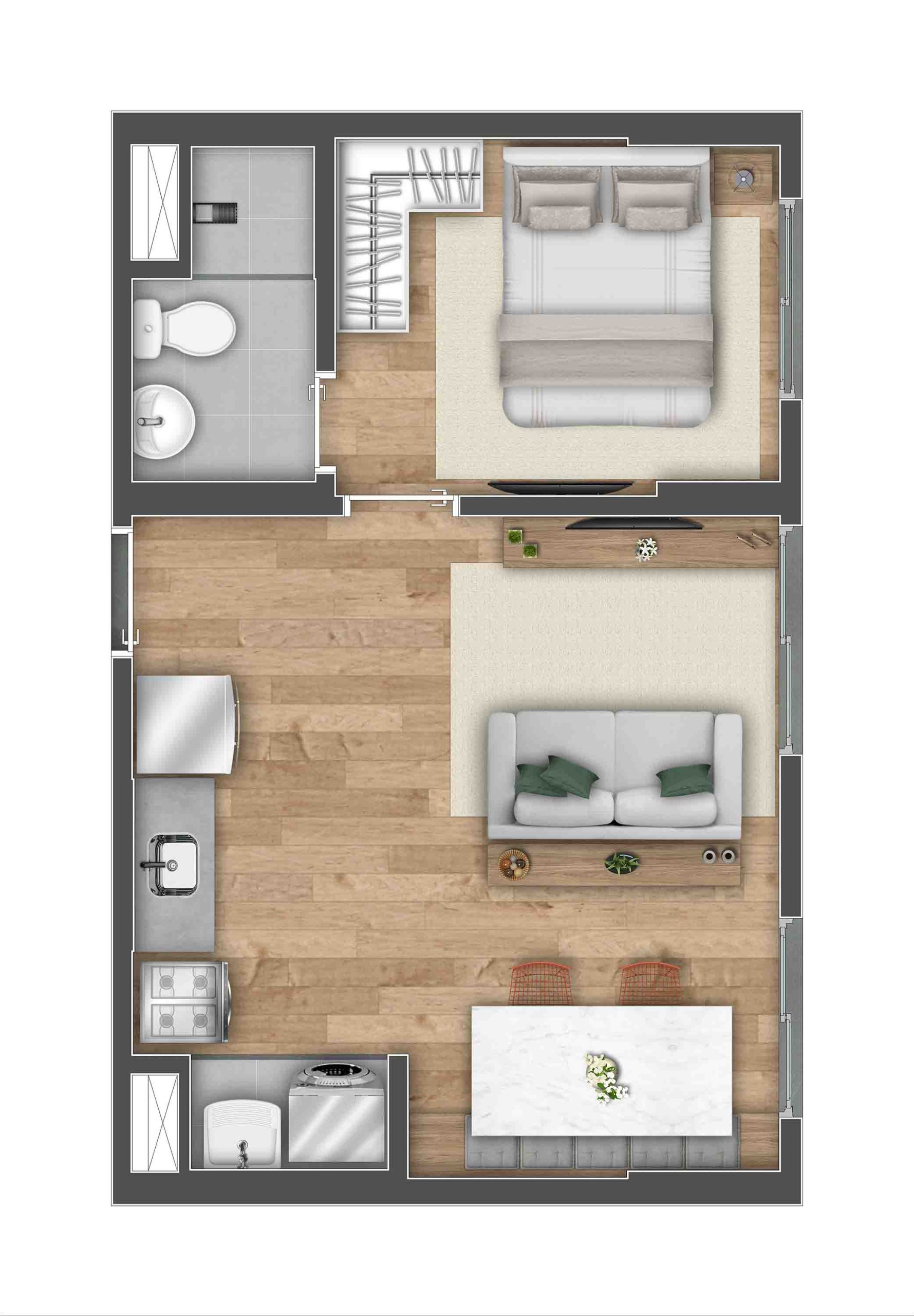 Imagem Apartamento com 2 Quartos à Venda, 37 m²em Freguesia do Ó - São Paulo Imagem Apartamento com 2 Quartos à Venda, 37 m²em Freguesia do Ó - São Paulo