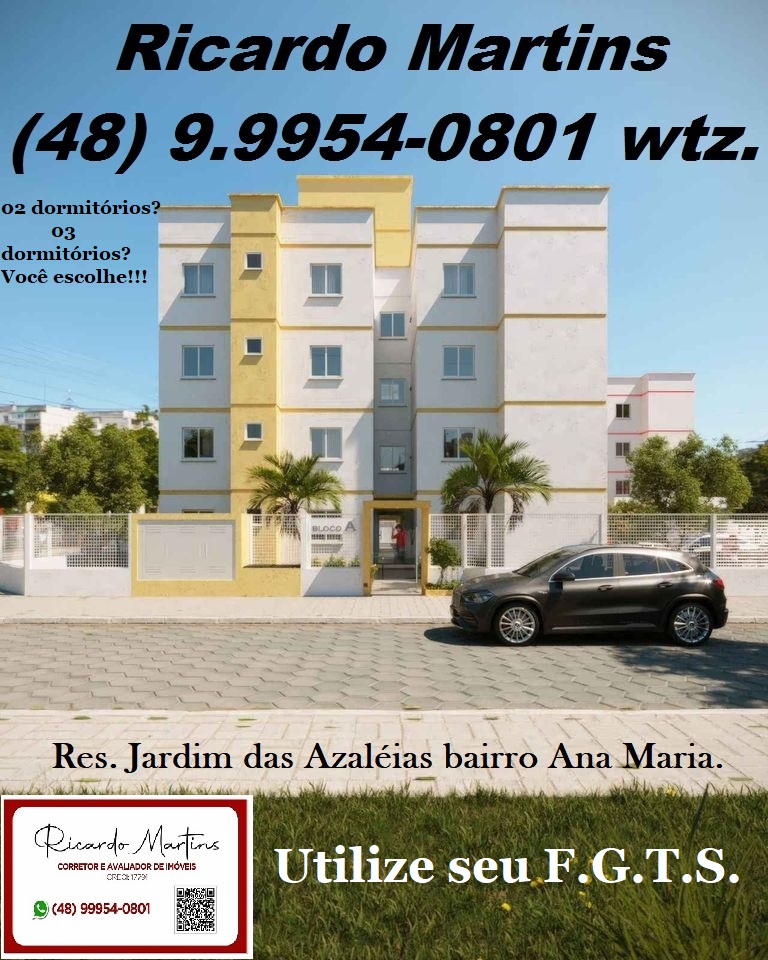 Imagem Apartamento com 3 Quartos à Venda, 48 m² em Ana Maria - Criciúma Imagem Apartamento com 3 Quartos à Venda, 48 m² em Ana Maria - Criciúma