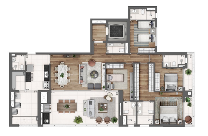 Imagem Apartamento com 4 Quartos à Venda, 190 m² em Perdizes - São Paulo