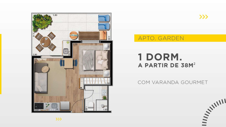 Imagem Apartamento com 1 Quarto à Venda, 30 m² em Parada Inglesa - São Paulo