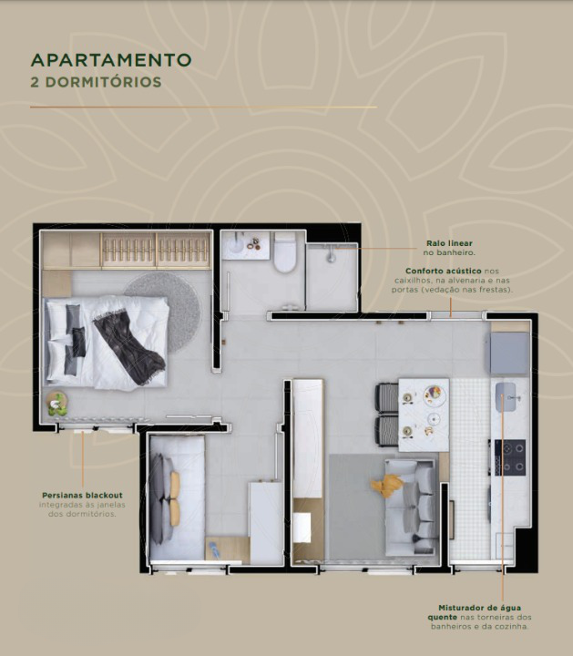 Imagem Apartamento com 2 Quartos à Venda, 35 m²em Jardim Bela Vista - Santo André Imagem Apartamento com 2 Quartos à Venda, 35 m²em Jardim Bela Vista - Santo André