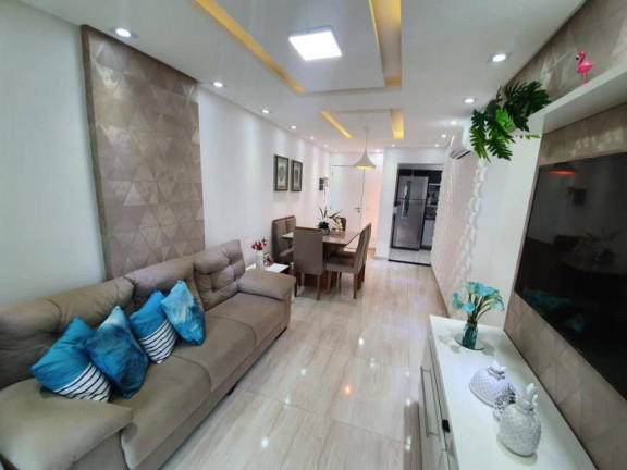 Imagem Apartamento com 2 Quartos à Venda, 83 m² em Canto do Forte - Praia Grande