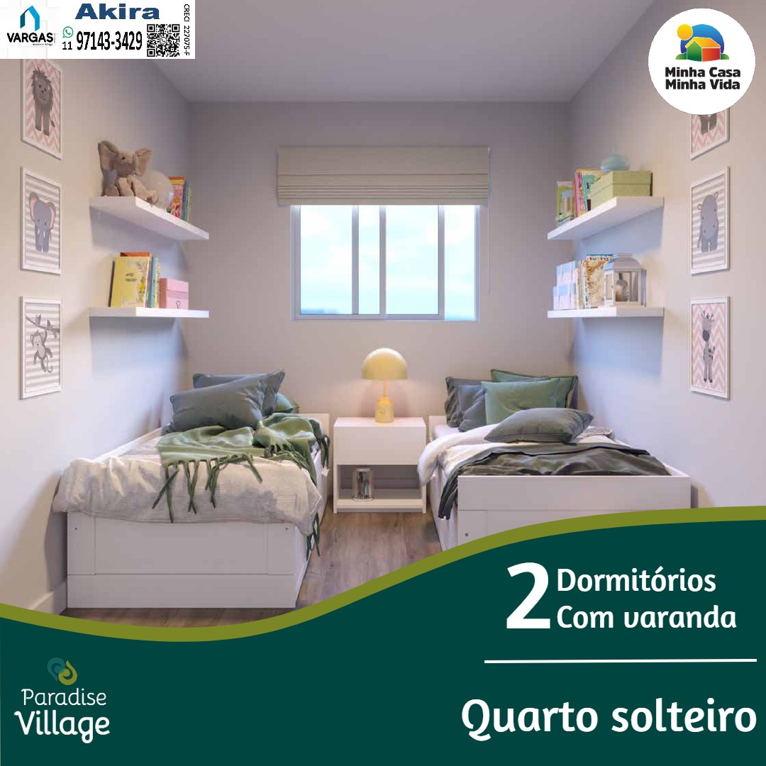 Imagem Apartamento com 2 Quartos à Venda, 44 m² em Parque dos Lagos - Mogi das Cruzes