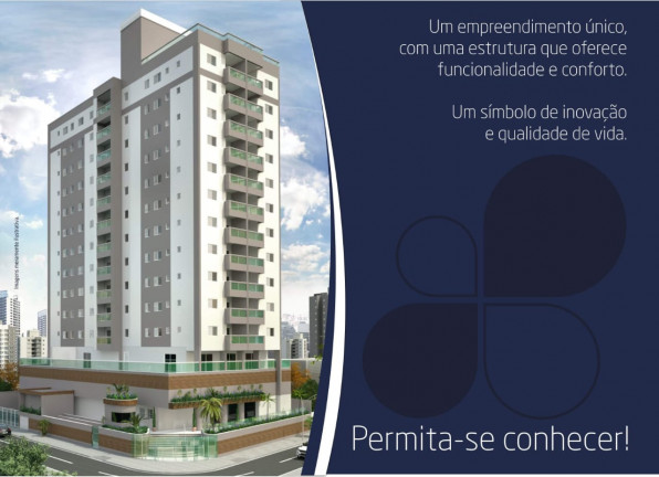 Imagem Apartamento com 2 Quartos à Venda, 60 m² em Caiçara - Praia Grande