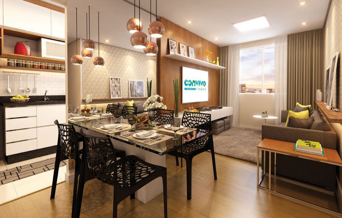 Imagem Apartamento com 2 Quartos à Venda, 48 m²em Chácara Jaguari (Fazendinha) - Santana de Parnaíba