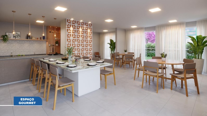 Imagem Apartamento com 3 Quartos à Venda, 58 m² em - Imagem Apartamento com 3 Quartos à Venda, 58 m² em -