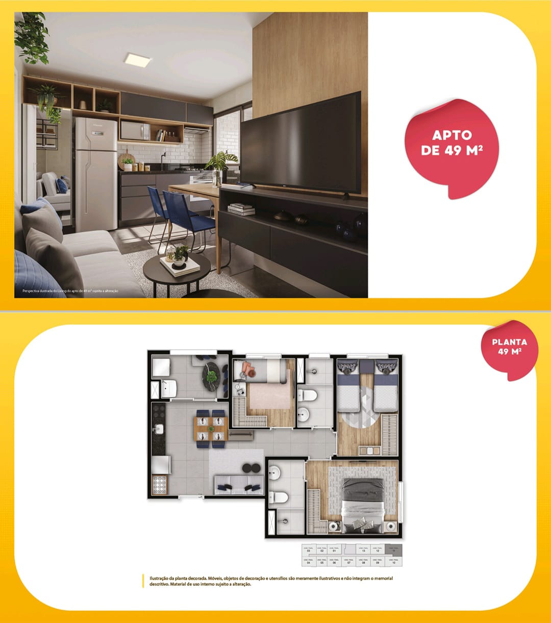 Imagem Apartamento com 2 Quartos à Venda, 36 m²em Veloso - Osasco