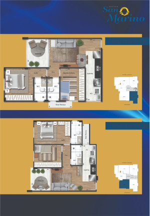 Imagem Apartamento com 2 Quartos à Venda,  em Jardim Camburi - Vitória