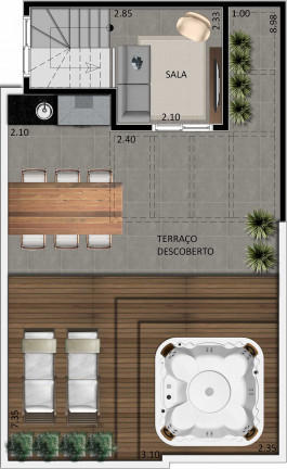 Imagem Apartamento com 2 Quartos à Venda, 104 m² em Vila Maria - São Paulo