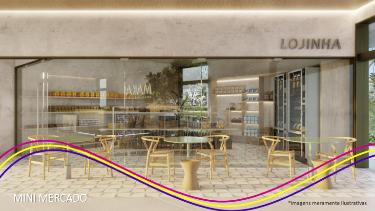 Apartamento com 1 Quarto à Venda, 28 m² em Praia de Muro Alto - Ipojuca