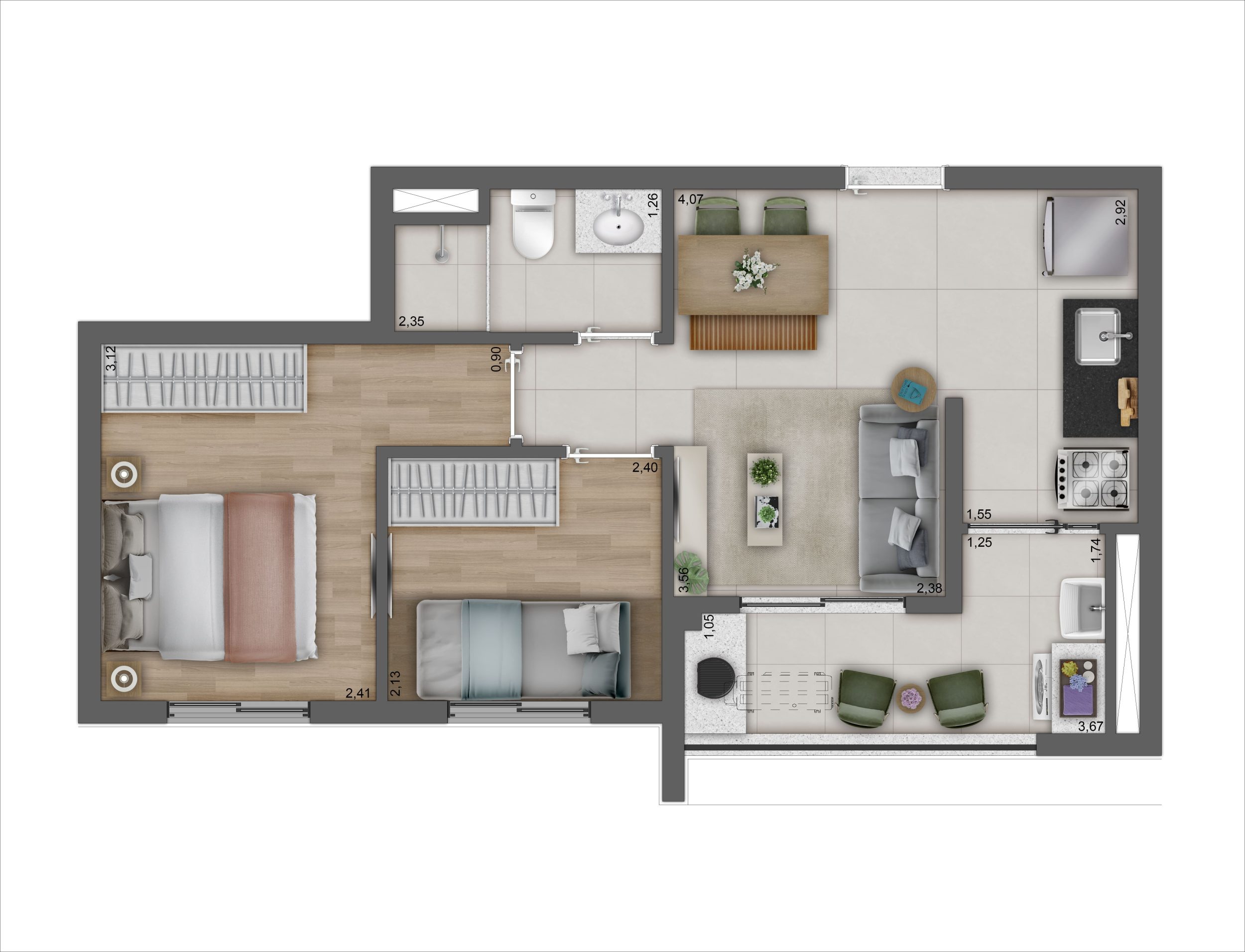 Imagem Apartamento com 2 Quartos à Venda, 49 m² em Água Branca - São Paulo Imagem Apartamento com 2 Quartos à Venda, 49 m² em Água Branca - São Paulo