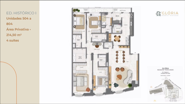 Imagem Apartamento com 2 Quartos à Venda,  em Glória - Rio de Janeiro