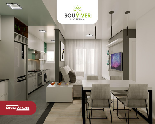 Imagem Apartamento com 2 Quartos à Venda, 47 m²em Jardim das Paineiras I - São José dos Campos