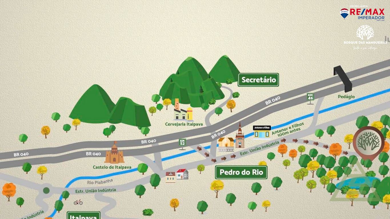 Imagem Terreno à Venda, 20.455 m² em Pedro do Rio - Petrópolis Imagem Terreno à Venda, 20.455 m² em Pedro do Rio - Petrópolis