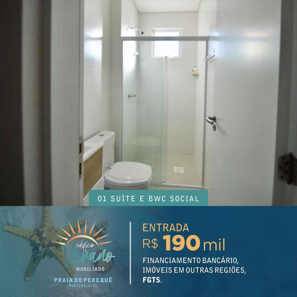 Imagem Apartamento com 3 Quartos à Venda, 120 m²em Perequê - Porto Belo Imagem Apartamento com 3 Quartos à Venda, 120 m²em Perequê - Porto Belo