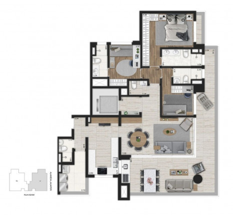 Imagem Apartamento com 4 Quartos à Venda, 301 m²em Paraíso - São Paulo