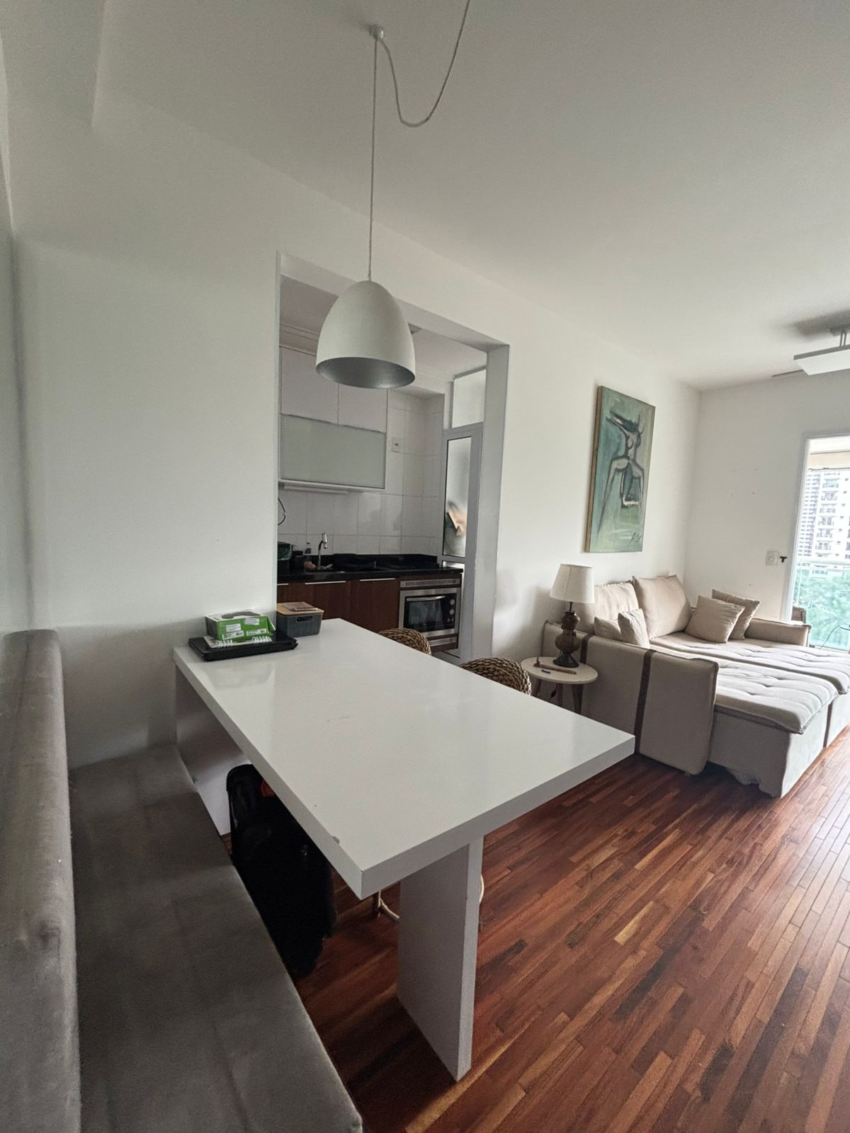 Imagem Apartamento com 1 Quarto para Alugar, 50 m² em Campo Belo - São Paulo