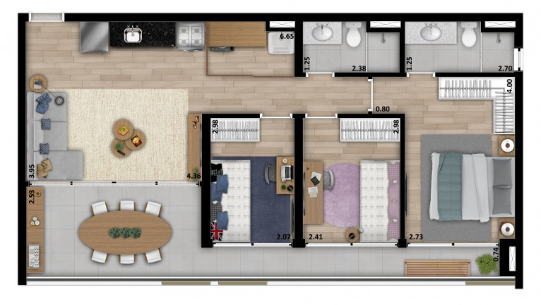 Imagem Apartamento com 3 Quartos à Venda, em Sumarezinho - São Paulo Imagem Apartamento com 3 Quartos à Venda, em Sumarezinho - São Paulo