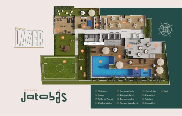 Imagem Apartamento com 2 Quartos à Venda, 47 m²em Iputinga - Recife