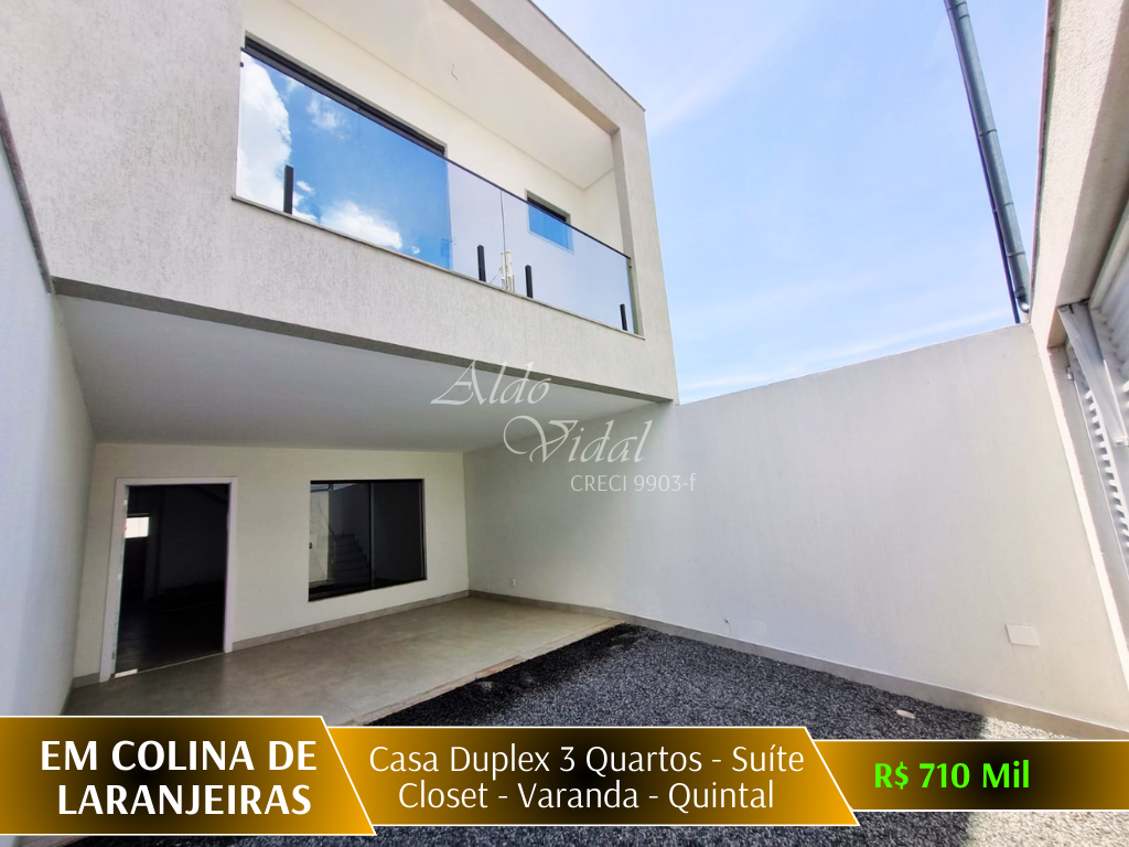 Foto do imóvel Casa com 3 Quartos à Venda, 135 m²em Colina de Laranjeiras - Serra