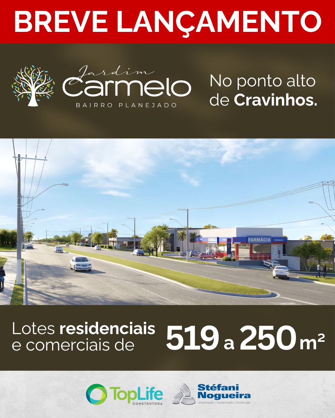 Imagem Terreno à Venda, 250 m² em Monte Carmelo - Cravinhos Imagem Terreno à Venda, 250 m² em Monte Carmelo - Cravinhos