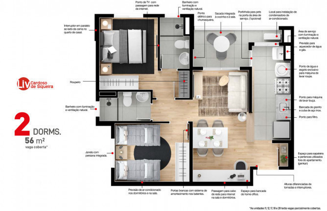 Imagem Apartamento com 3 Quartos à Venda, 70 m²em Vila Oliveira - Mogi das Cruzes