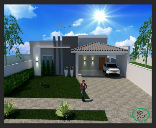 Imagem Casa com 3 Quartos à Venda,  em Aquarela das Artes - Sinop