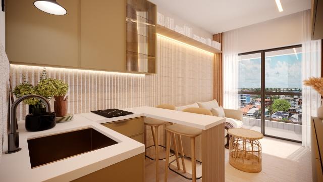 Imagem Flat com 1 Quarto à Venda, 25 m²em Porto de Galinhas - Ipojuca