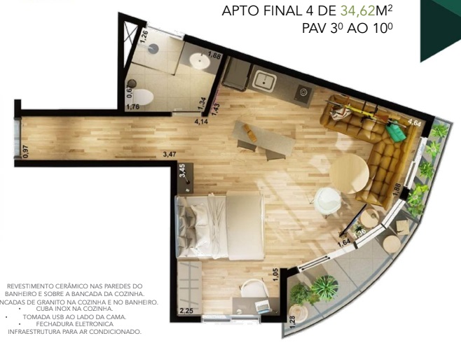 Imagem Apartamento com 1 Quarto à Venda, 34 m²em Vila Mariana - São Paulo Imagem Apartamento com 1 Quarto à Venda, 34 m²em Vila Mariana - São Paulo