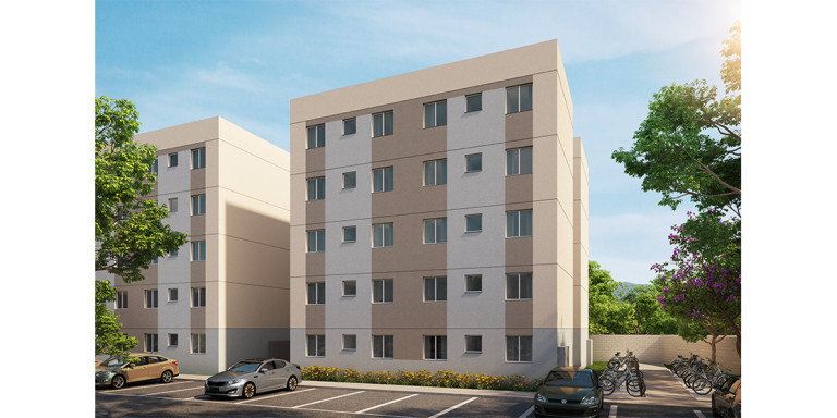 Imagem Apartamento com 2 Quartos à Venda, 44 m² em Inhoaíba - Rio de Janeiro