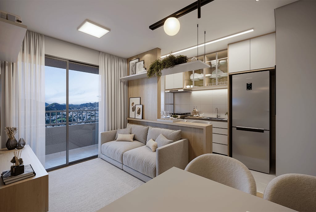 Imagem Apartamento com 2 Quartos à Venda, 37 m²em Campo Grande - Rio de Janeiro