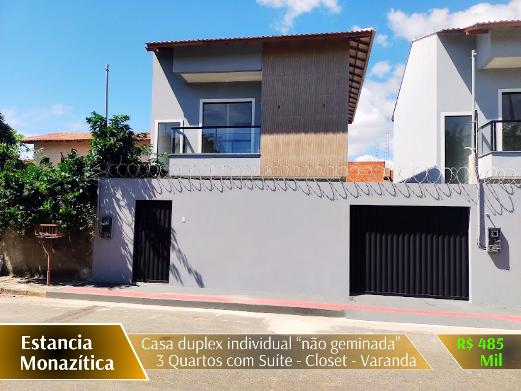Casa com 3 Quartos à Venda, 130 m²em Estância Monazítica - Serra