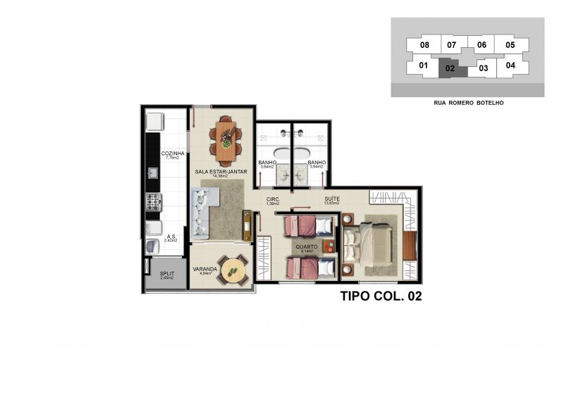 Imagem Apartamento com 3 Quartos à Venda, 97 m² em Praia da Costa - Vila Velha Imagem Apartamento com 3 Quartos à Venda, 97 m² em Praia da Costa - Vila Velha