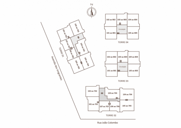 Imagem Apartamento com 3 Quartos à Venda, 79 m²em Rio Maina - Criciúma