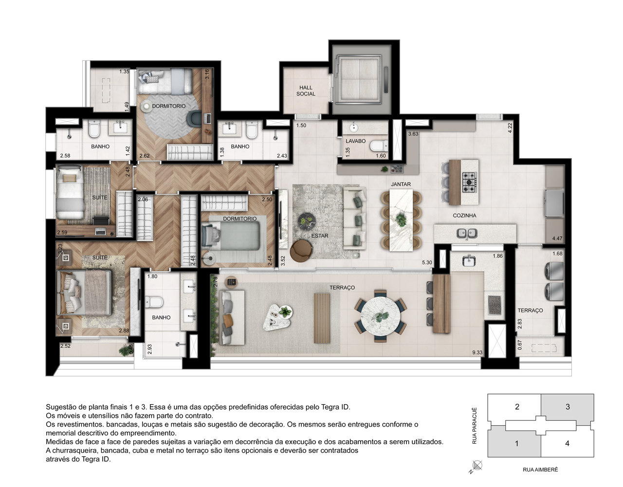 Imagem Apartamento com 4 Quartos à Venda, 157 m²em Perdizes - São Paulo