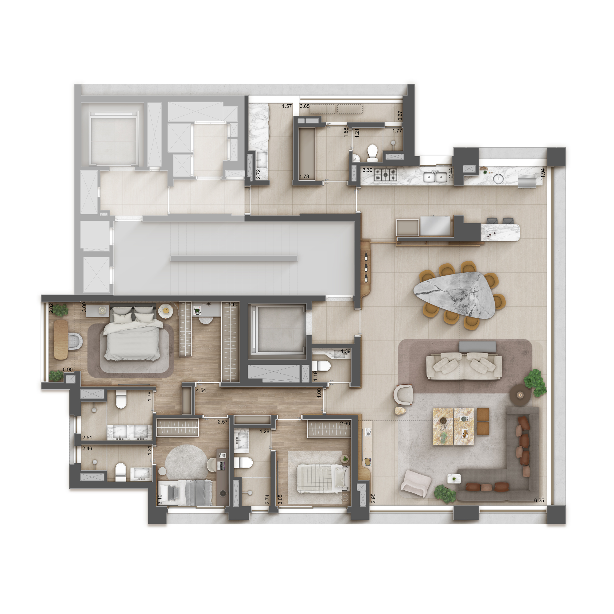 Imagem Apartamento com 3 Quartos à Venda, 179 m² em Jardim América - São Paulo Imagem Apartamento com 3 Quartos à Venda, 179 m² em Jardim América - São Paulo