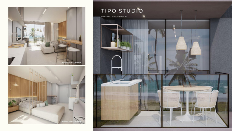 Imagem Apartamento com 3 Quartos à Venda, 125 m² em Muro Alto Ipojuca - Ipojuca