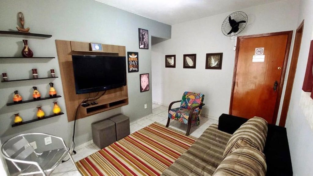 Imagem Apartamento com 1 Quarto à Venda, 55 m² em Guilhermina - Praia Grande