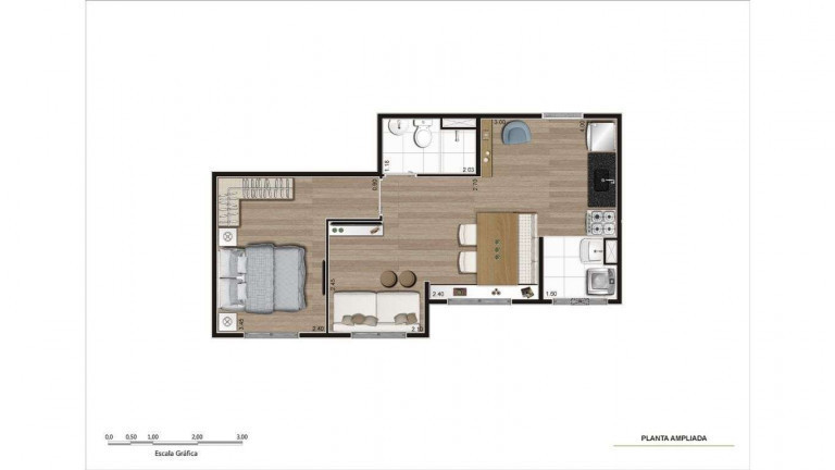 Imagem Apartamento com 2 Quartos à Venda, 35 m² em Paraisópolis - São Paulo Imagem Apartamento com 2 Quartos à Venda, 35 m² em Paraisópolis - São Paulo